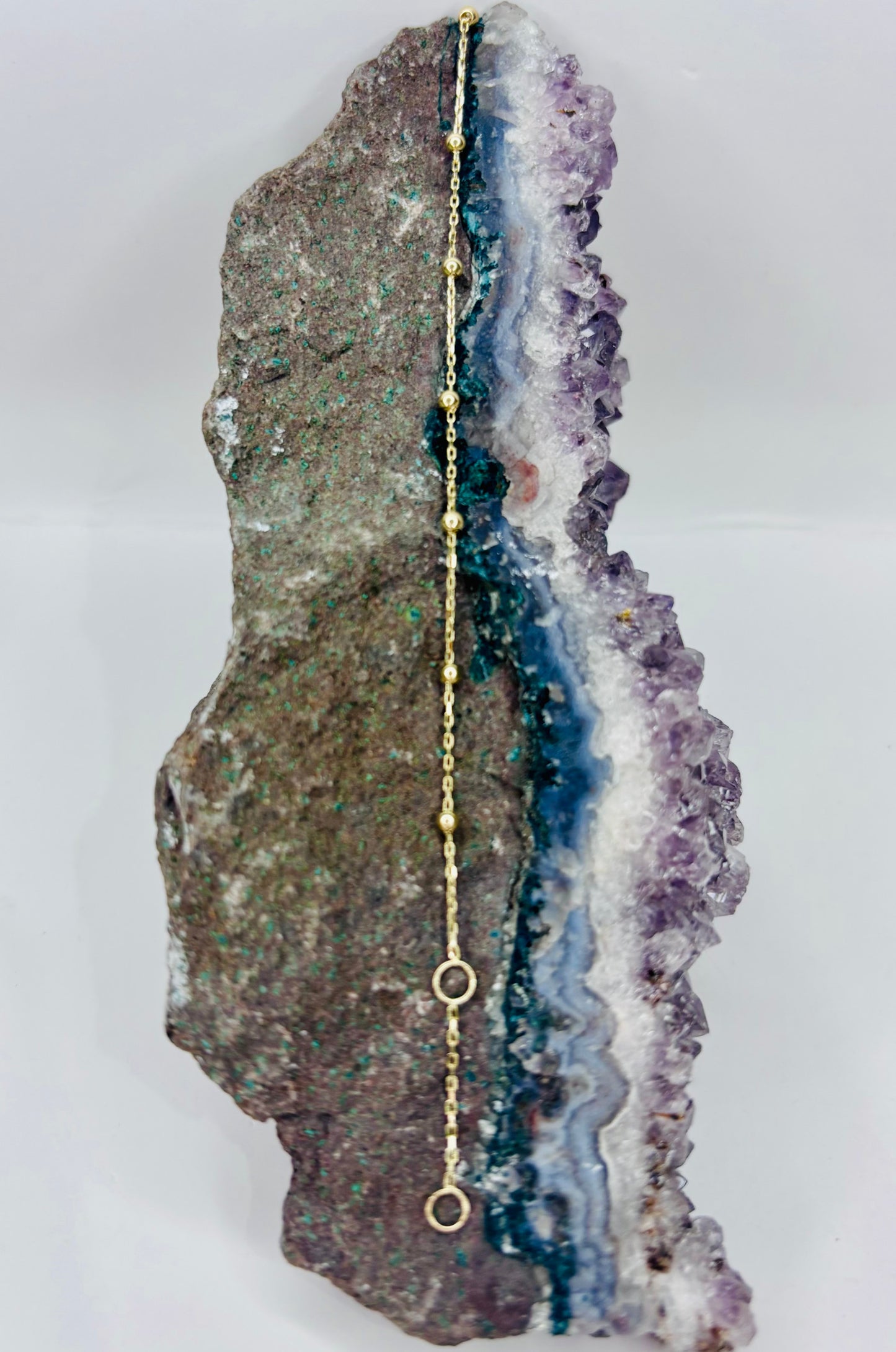 Pulsera de bolitas pequeñas en oro amarillo 14K