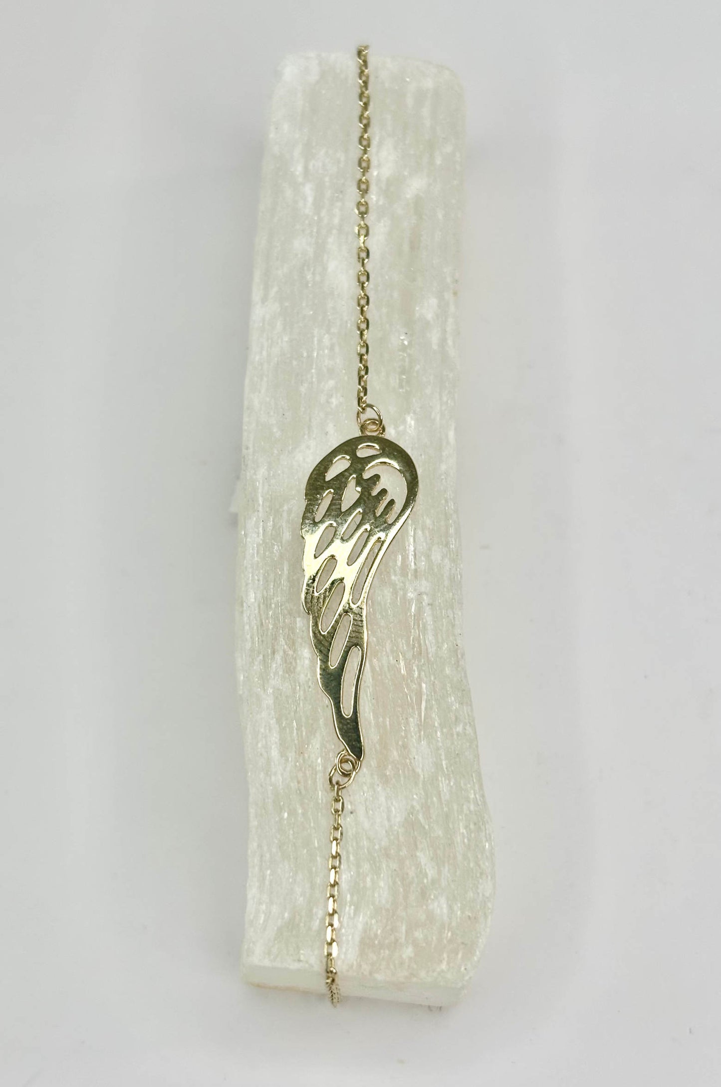 Pulsera Ala de Ángel en Oro Amarillo 14k