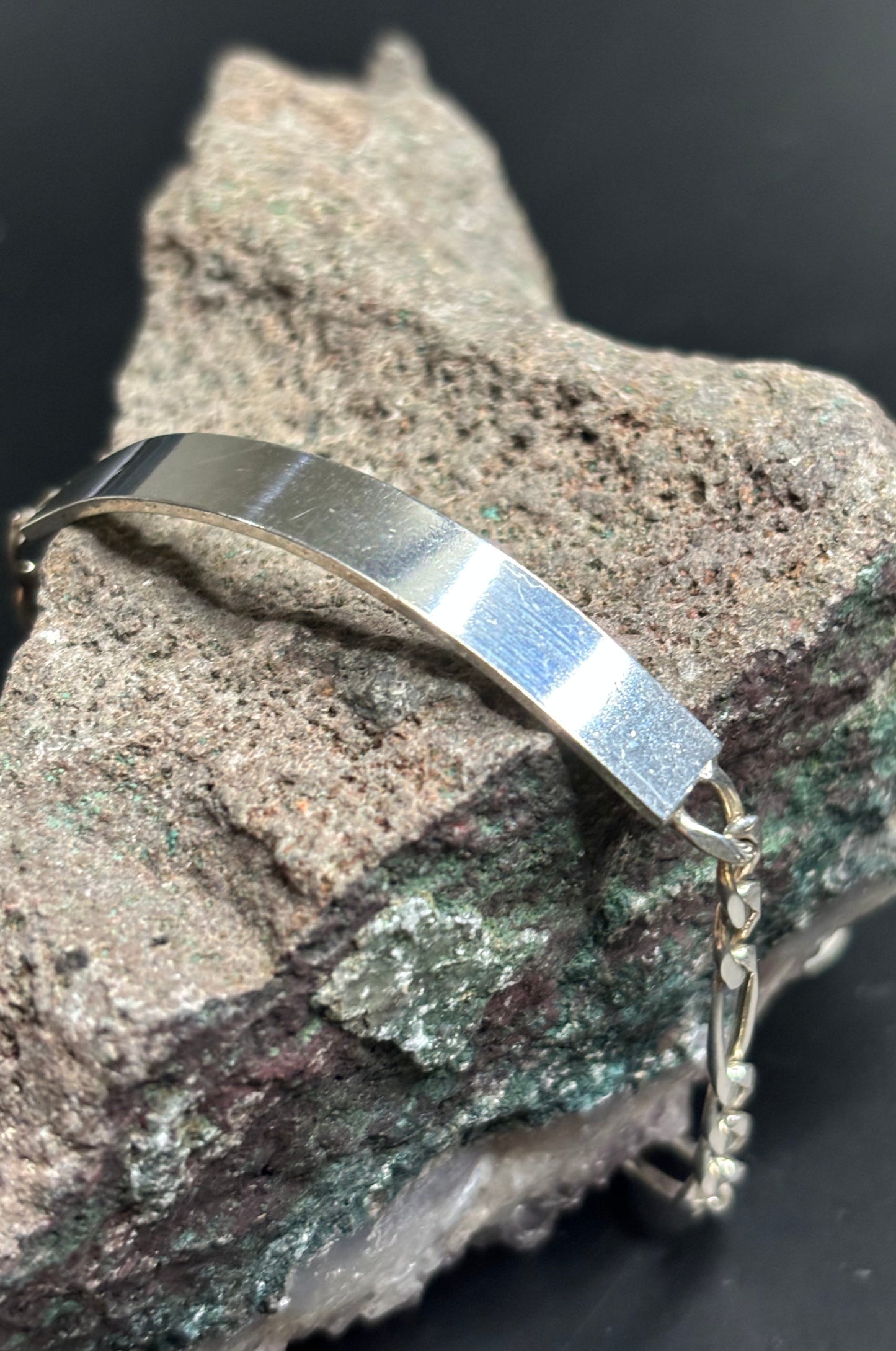 Pulsera esclava tejido Figaro 3,1 en plata 925