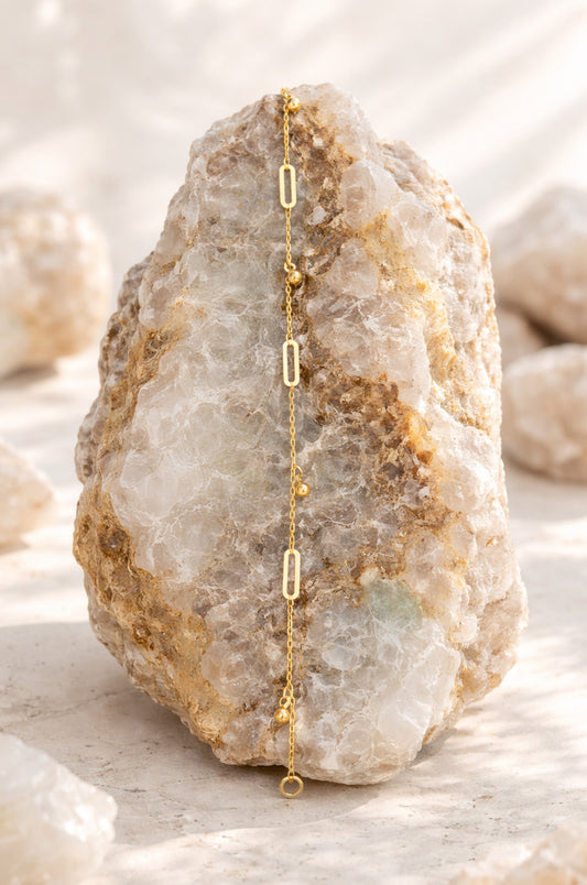 Pulsera Clip en Oro Amarillo 14k